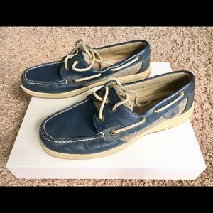 Navy Sperry Topsiders